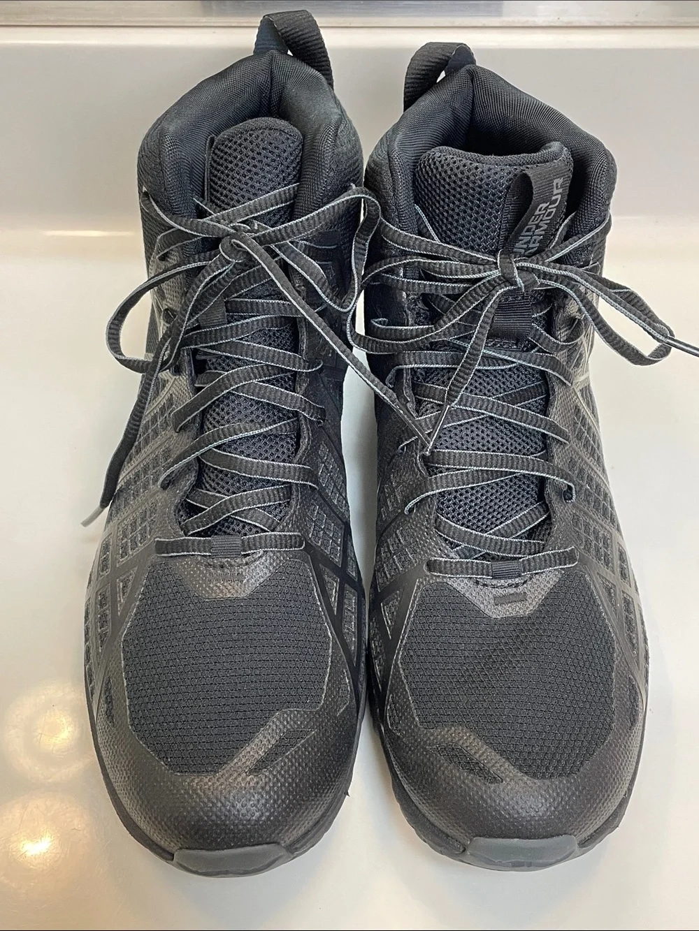 Under Armour Men’s Micro G Strikefast Mid Black Outdoor Tactical Boots